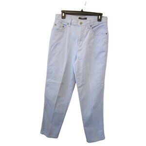 Vintage Bill Blass Size 8 Petite Womens Blue High Waist Jeans. #V-1-1